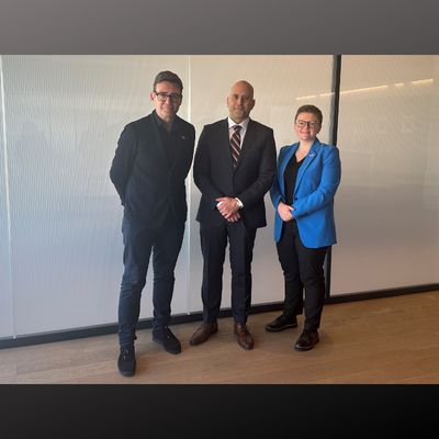 Greater Manchester US Mayoral delegation meet BNY Mellon in New York ...