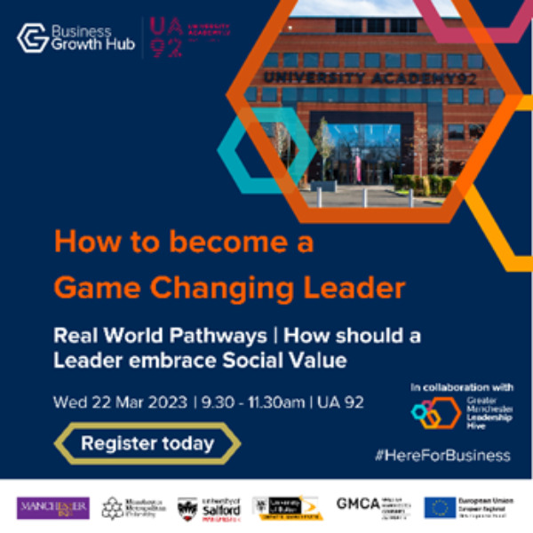 GM Leadership Hive x UA 92 Leadership Event promanchester
